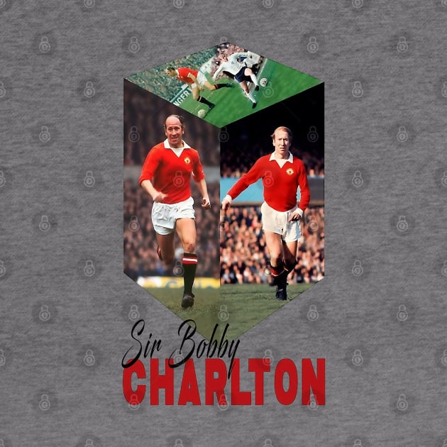 Sir Bobby Charlton Legend by WikiDikoShop